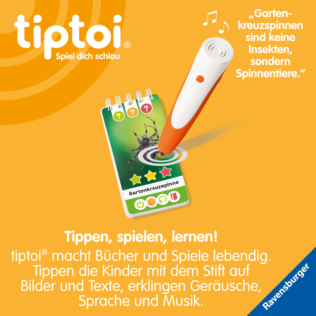 Weitere Ansicht: tiptoi® Wieso? Weshalb? Warum? Quiz - Insekten & Co.