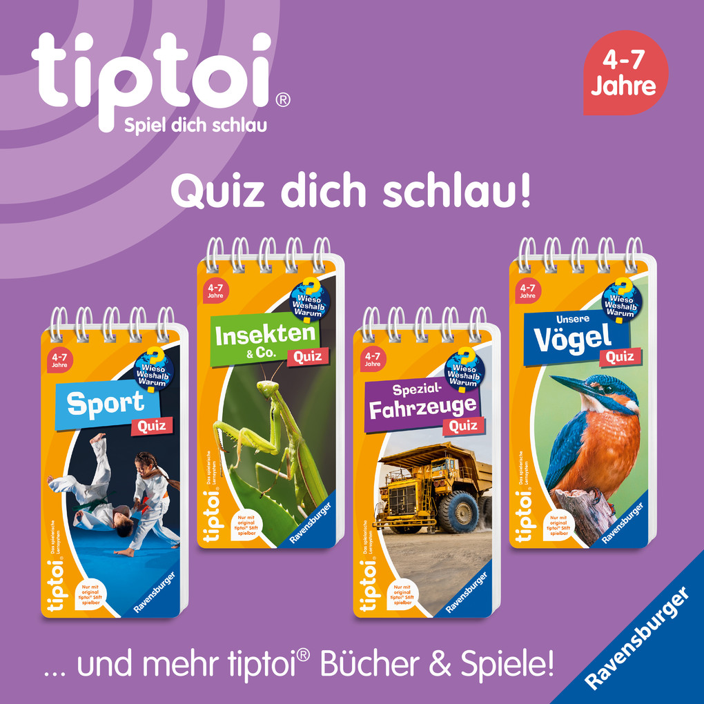 Weitere Ansicht: tiptoi® Wieso? Weshalb? Warum? Quiz - Insekten & Co.