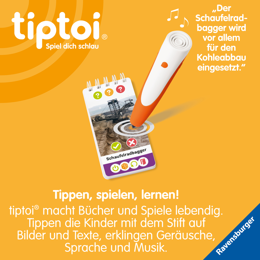 Weitere Ansicht: tiptoi® Wieso? Weshalb? Warum? Quiz - Spezialfahrzeuge
