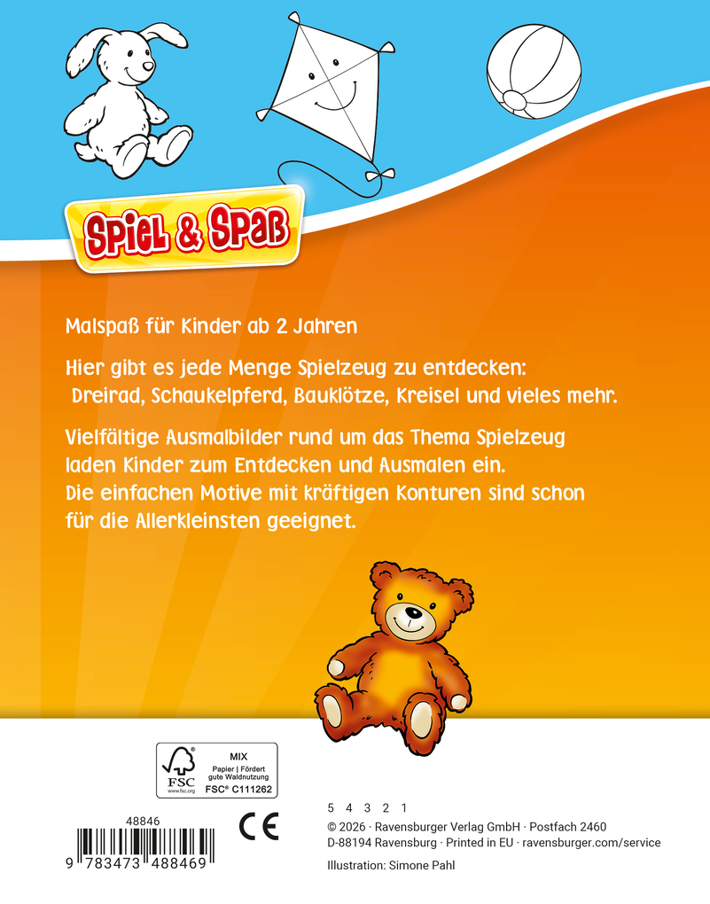 Weitere Ansicht: Spiel & Spaß - Mein allererster Malblock: Spielzeug