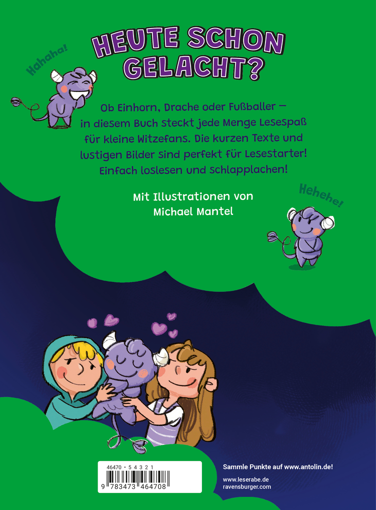 Weitere Ansicht: Mega witzig! Die besten Witze für Erstleser | Michael Mantel