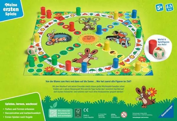 Weitere Ansicht: Der Maulwurf und sein Lieblingsspiel - Kinderspiel ab 3 Jahre