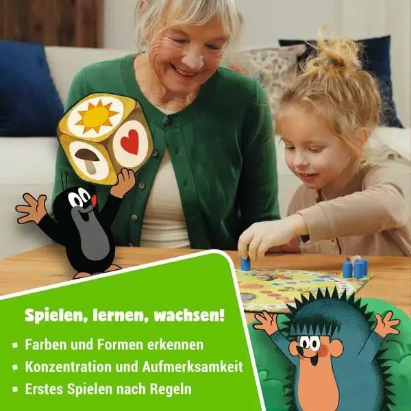 Weitere Ansicht: Der Maulwurf und sein Lieblingsspiel - Kinderspiel ab 3 Jahre