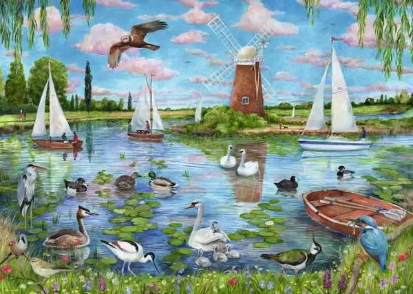 Weitere Ansicht: Erwachsenenpuzzle 1000 Teile - Küstenlandschaft