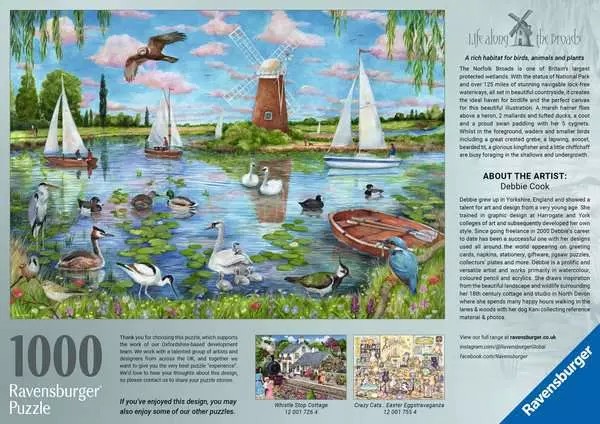 Weitere Ansicht: Erwachsenenpuzzle 1000 Teile - Küstenlandschaft