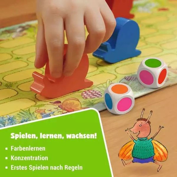 Weitere Ansicht: Tempo, kleine Schnecke! - Kinderspiel ab 3 Jahre | Alex Randolph