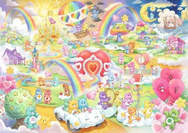 Weitere Ansicht: Erwachsenenpuzzle 1000 Teile - Care Bears - The Kingdom of Caring
