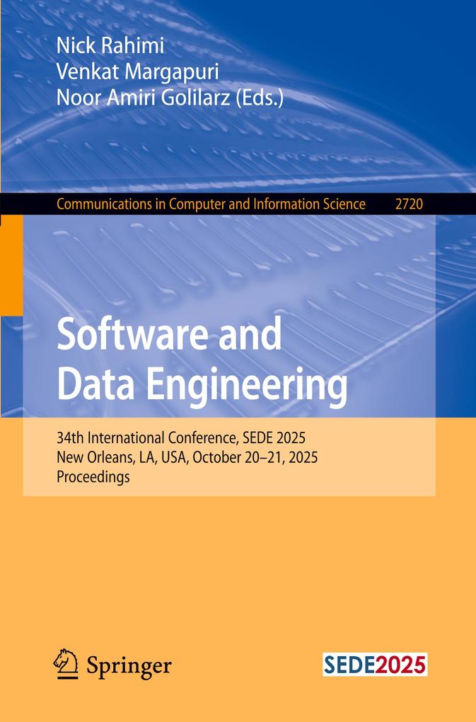 Produktbild: Software and Data Engineering