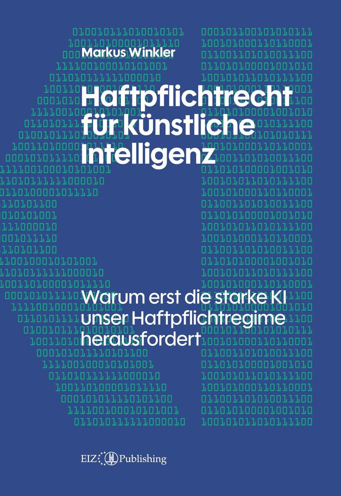 Produktbild: Haftpflichtrecht für künstliche Intelligenz | Markus Winkler