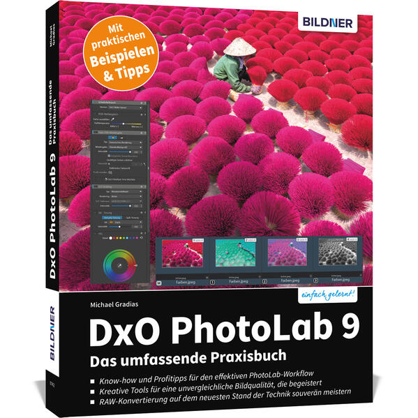 Produktbild: DxO PhotoLab 9 - Das umfassende Praxisbuch | Michael Gradias