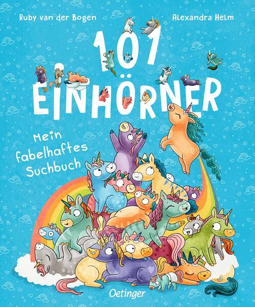 Produktbild: 101 Einhörner. Mein fabelhaftes Suchbuch | Ruby van der Bogen