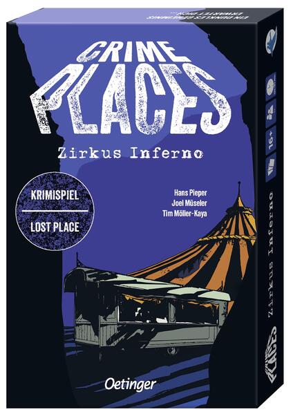 Produktbild: Crime Places. Zirkus Inferno | Hans Pieper, Joel Müseler