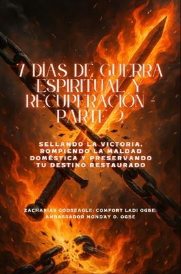 Produktbild: 7 DÍAS DE GUERRA ESPIRITUAL Y RECUPERACIÓN - Parte 2 - Sellando la victoria, rompiendo la maldad doméstica y preservando su destino restaurado | Zacharias Godseagle