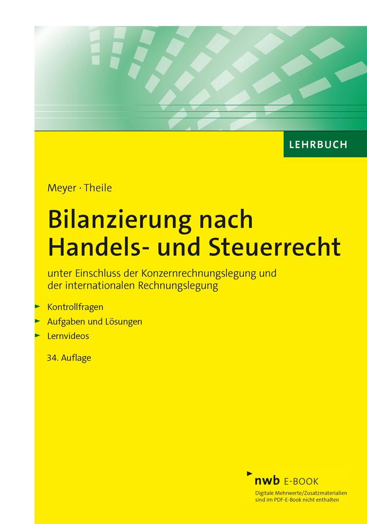 Produktbild: Bilanzierung nach Handels- und Steuerrecht | Carsten Theile