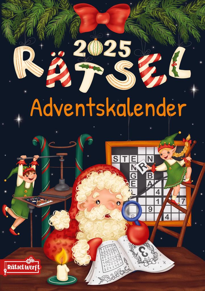 Produktbild: Rätsel Adventskalender 2025 | Rätsel Werft