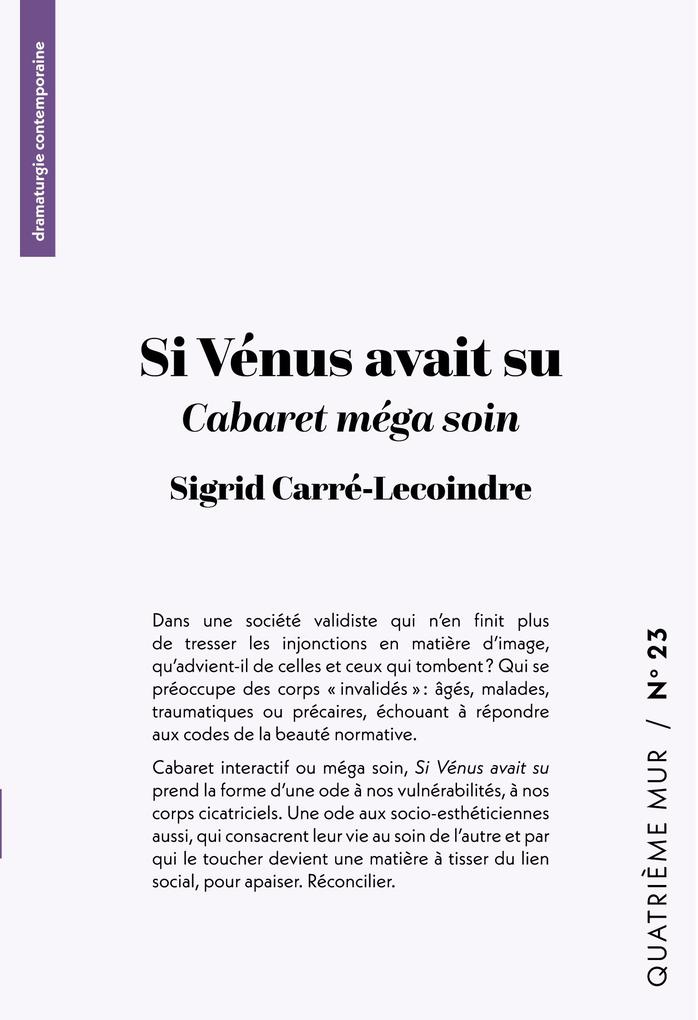 Produktbild: Si Vénus avait su | Sigrid Carré-Lecoindre