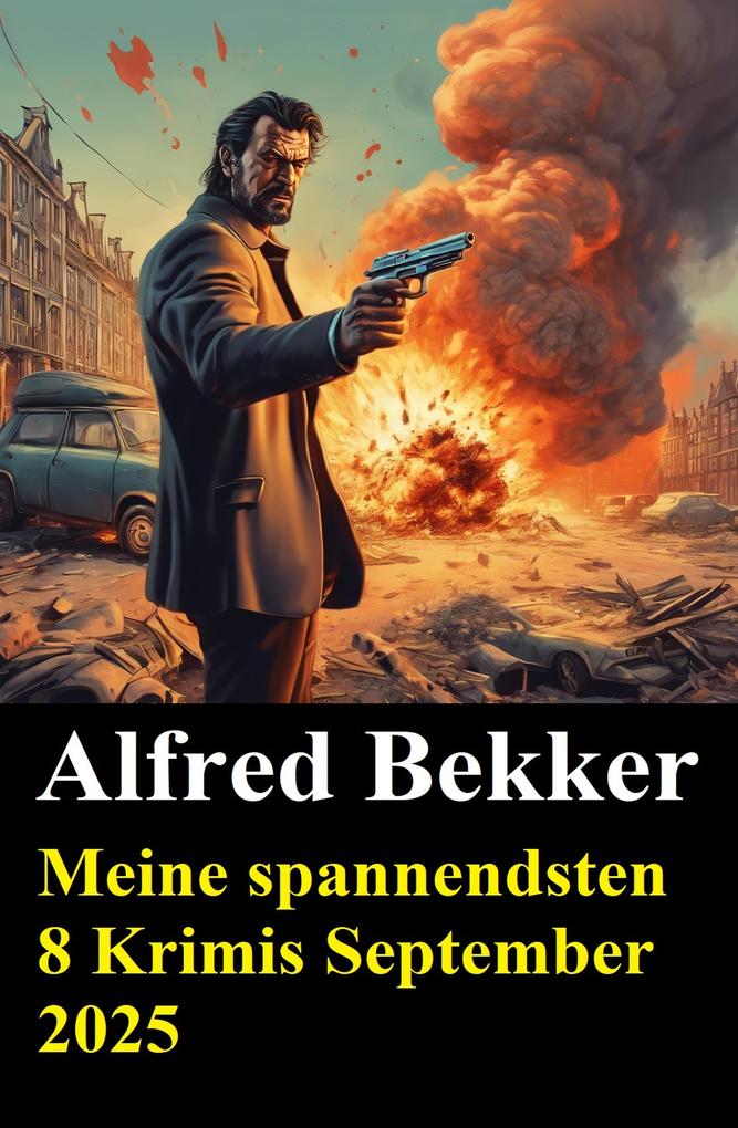 Produktbild: Meine spannendsten 8 Krimis September 2025 | Alfred Bekker