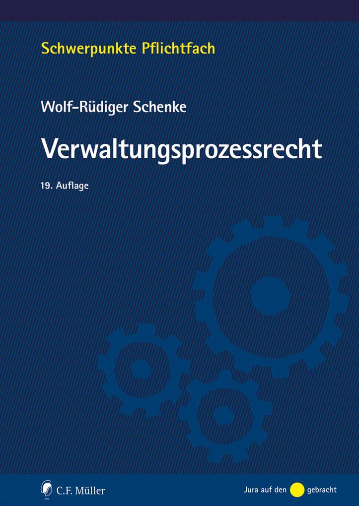 Produktbild: Verwaltungsprozessrecht | Wolf-Rüdiger Schenke
