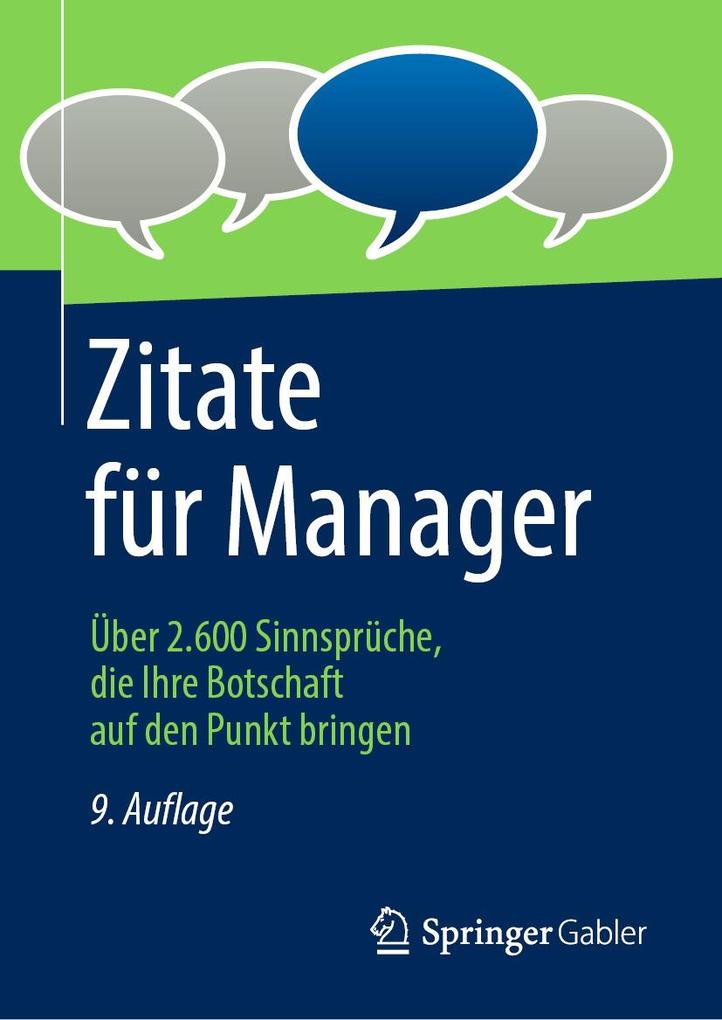 Produktbild: Zitate für Manager