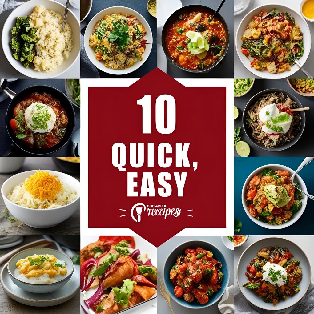 Produktbild: 10 schnelle, einache Rezepte | Ronny Ramscheidt