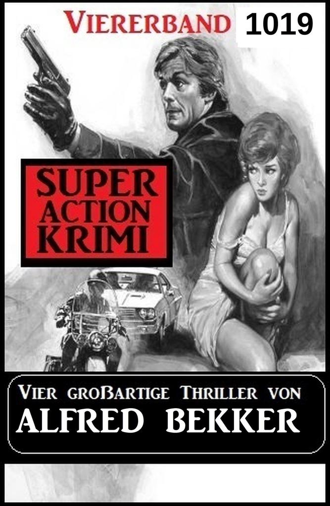 Produktbild: Super Action Krimi Viererband 1019 | Alfred Bekker