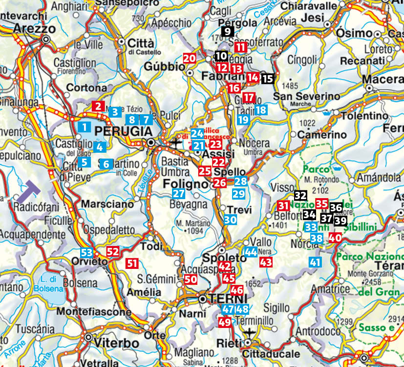 Weitere Ansicht: Umbrien | Rolf Goetz, Albrecht Ritter