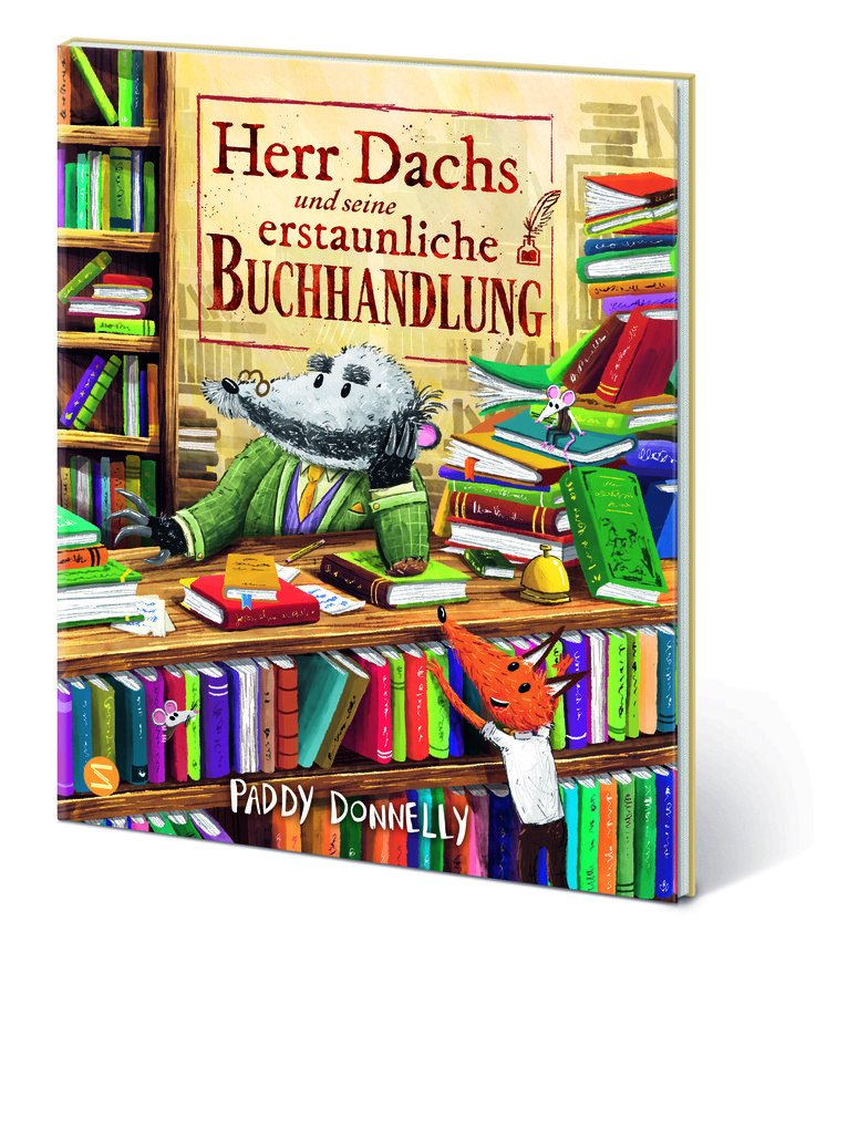 Weitere Ansicht: Herr Dachs und seine erstaunliche Buchhandlung | Paddy Donnelly