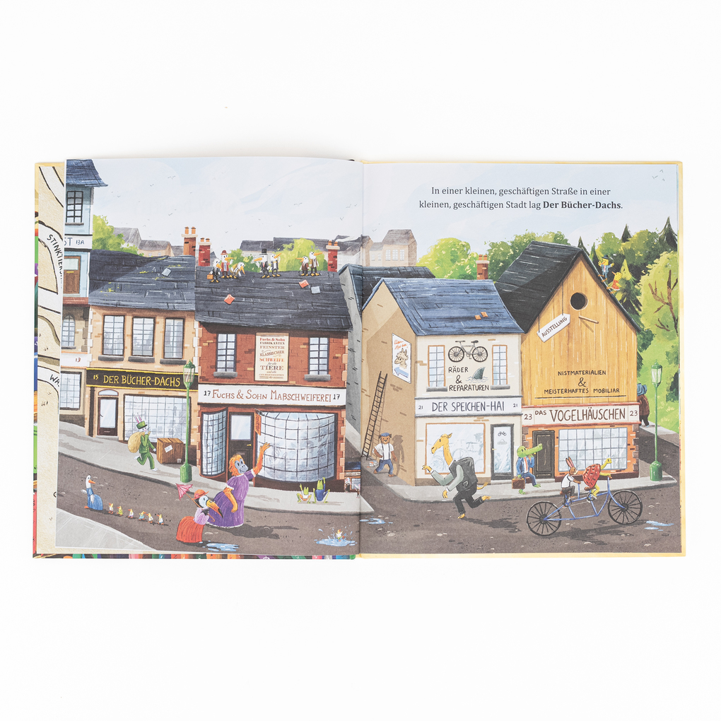 Weitere Ansicht: Herr Dachs und seine erstaunliche Buchhandlung | Paddy Donnelly