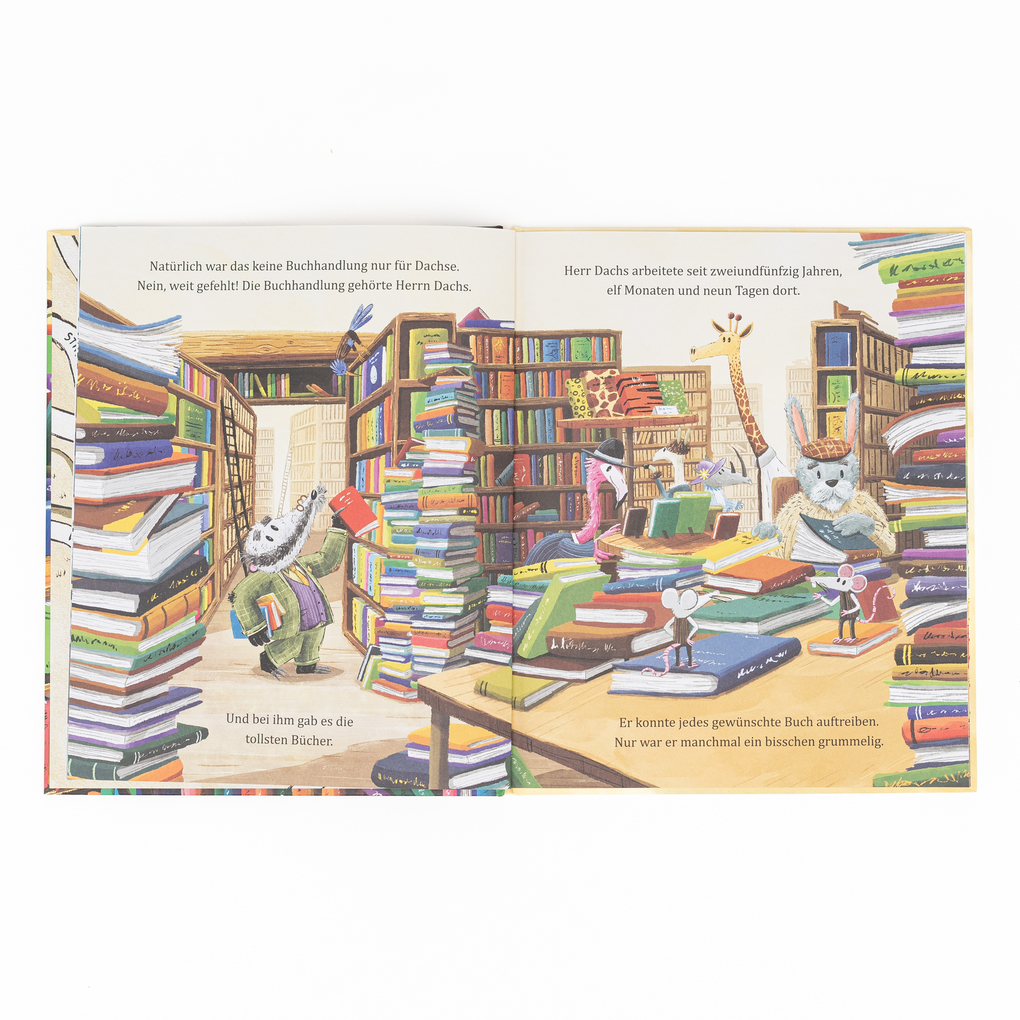 Weitere Ansicht: Herr Dachs und seine erstaunliche Buchhandlung | Paddy Donnelly