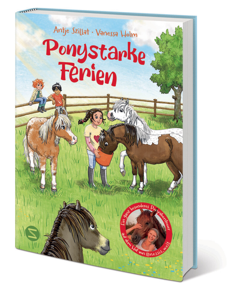 Weitere Ansicht: Ponystarke Ferien (Band 1) | Antje Szillat, Vanessa Holm