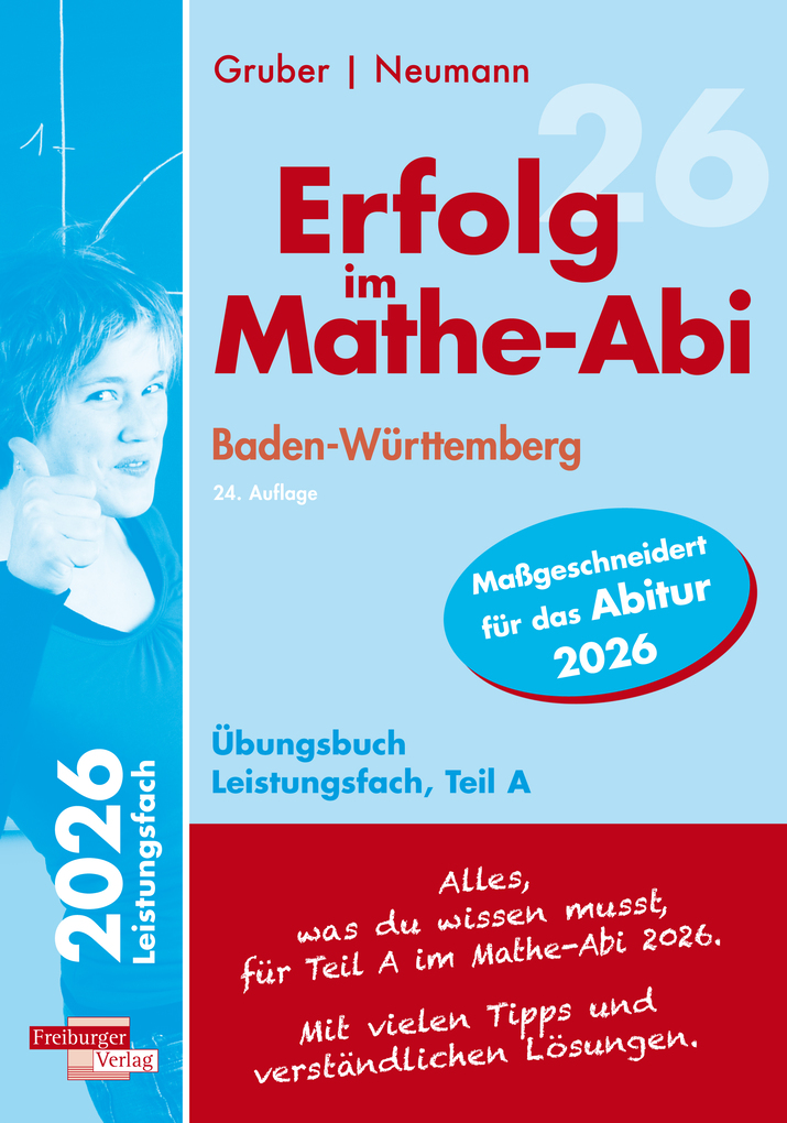 Weitere Ansicht: Erfolg im Mathe-Abi 2026 Leistungsfach Teil A Baden-Württemberg | Helmut Gruber, Robert Neumann