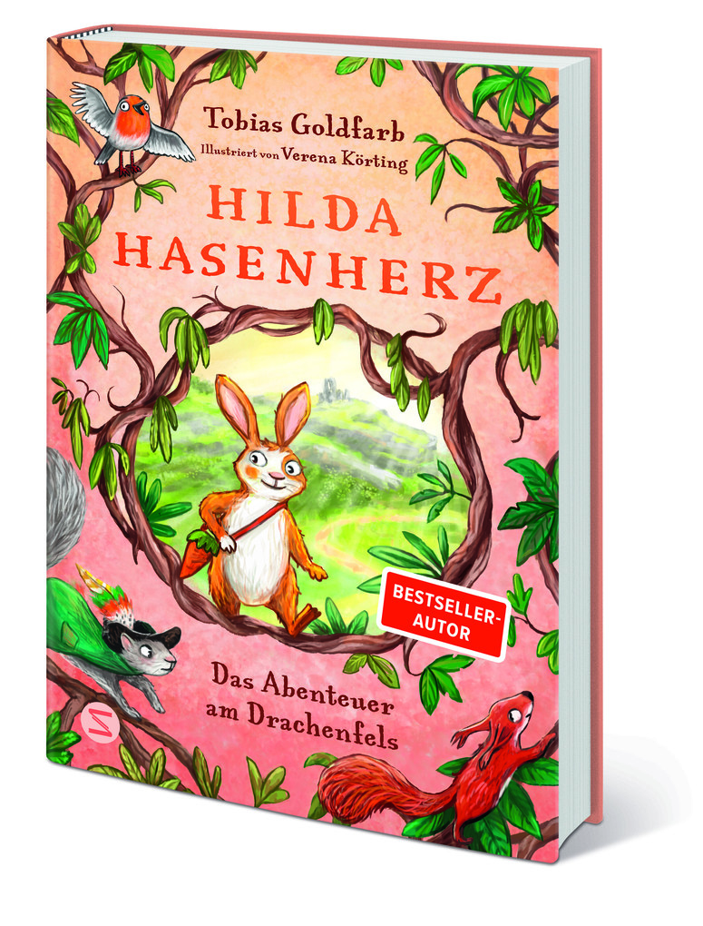 Weitere Ansicht: Hilda Hasenherz. Das Abenteuer am Drachenfels | Tobias Goldfarb