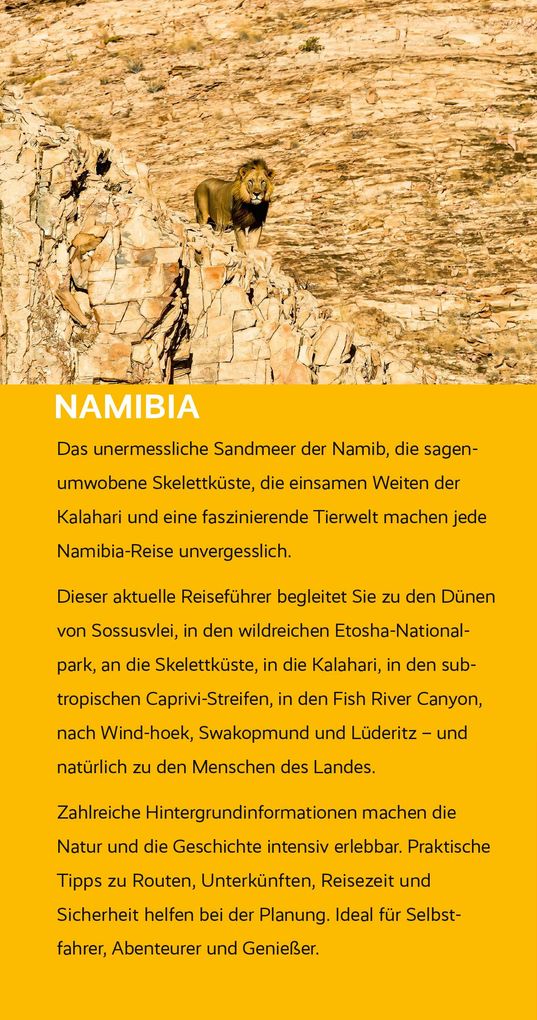 Weitere Ansicht: TRESCHER Reiseführer Namibia | Fabian von Poser