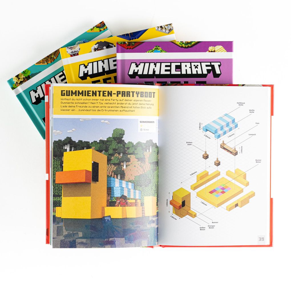 Weitere Ansicht: Minecraft Tolle Mini-Projekte (Schuber) | Mojang AB, Minecraft