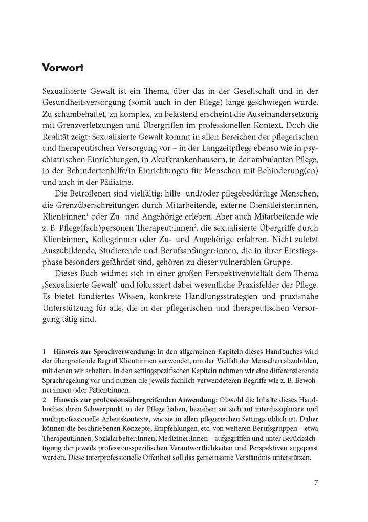 Weitere Ansicht: Sexualisierte Gewalt in der Pflege