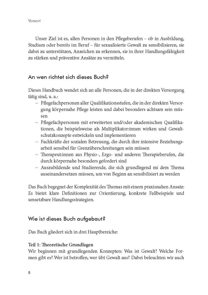 Weitere Ansicht: Sexualisierte Gewalt in der Pflege