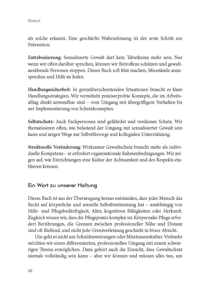Weitere Ansicht: Sexualisierte Gewalt in der Pflege