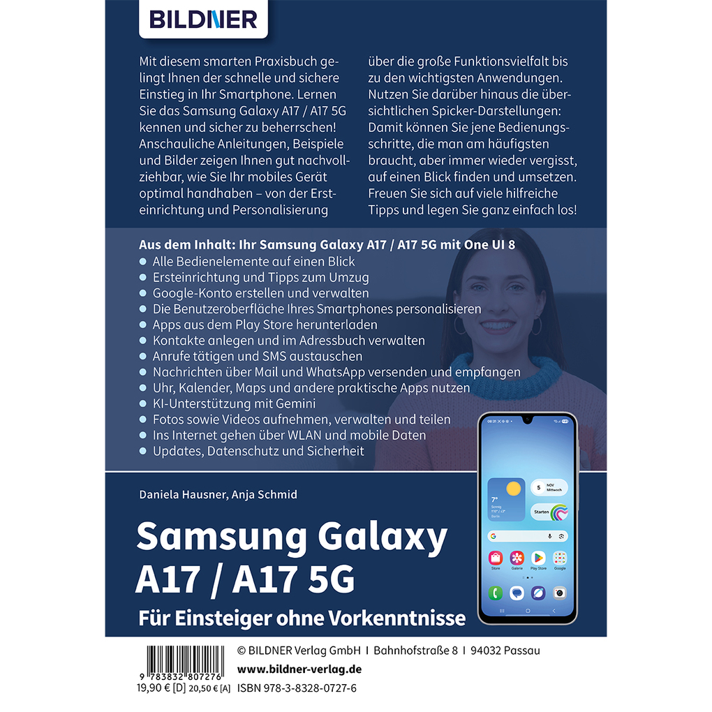 Weitere Ansicht: Samsung Galaxy A17 / A17 5G - Für Einsteiger ohne Vorkenntnisse | Anja Schmid, Hausner Daniela