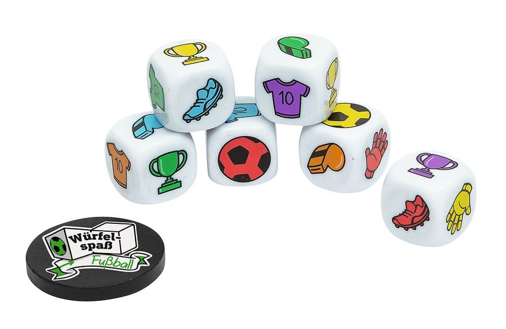 Weitere Ansicht: Würfelspaß Fußball