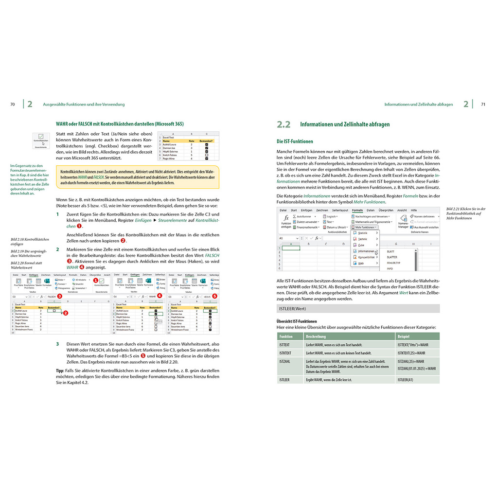 Weitere Ansicht: Excel 2024 - Stufe 2: Aufbauwissen | Inge Baumeister