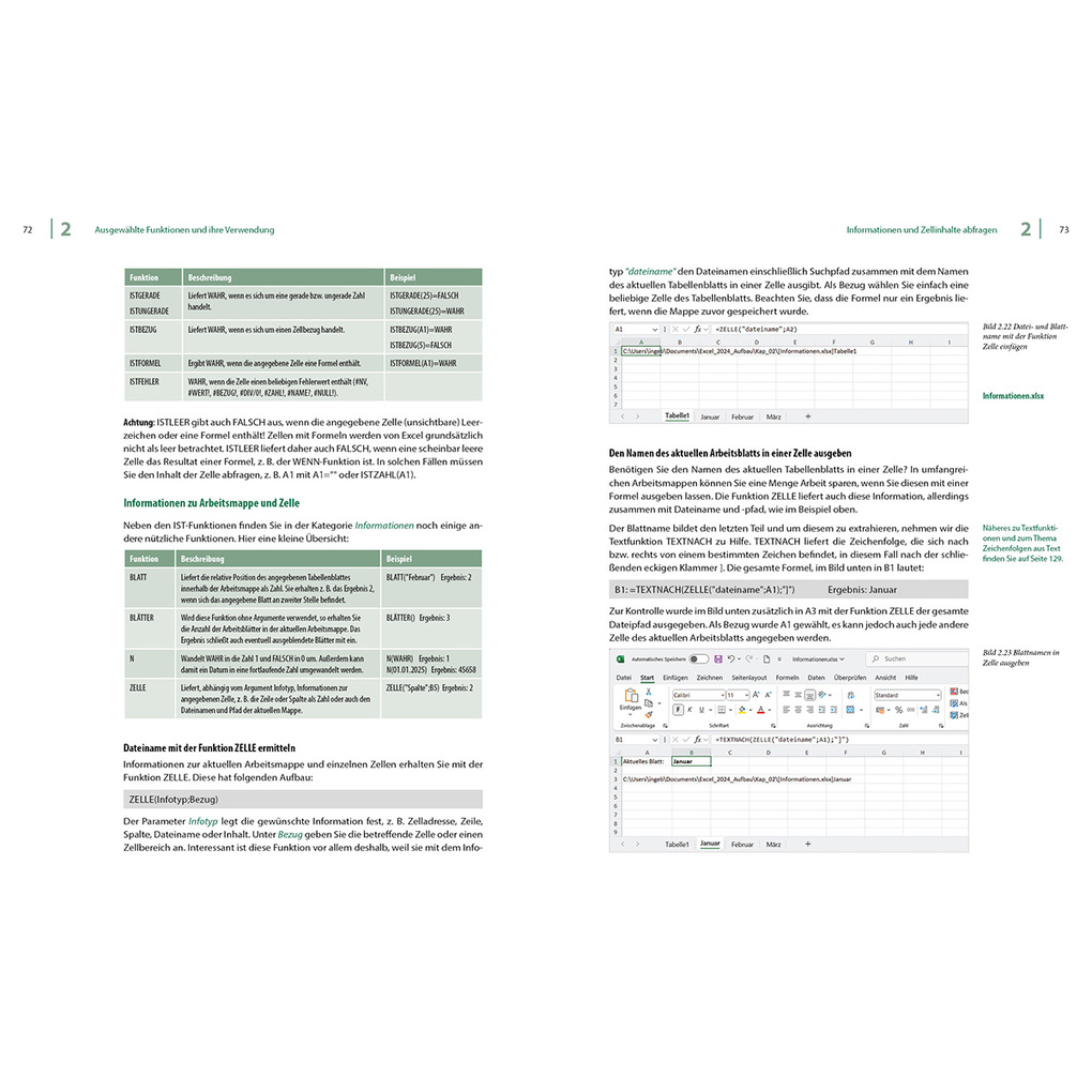 Weitere Ansicht: Excel 2024 - Stufe 2: Aufbauwissen | Inge Baumeister