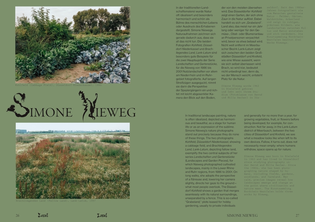 Weitere Ansicht: Grund und Boden / Land and Soil | Studio Pyda