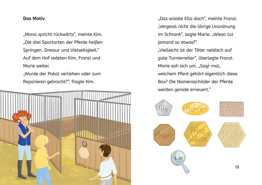 Weitere Ansicht: Die drei !!!, Bücherhelden 2. Klasse, Diebstahl auf dem Ponyhof | Anne Scheller