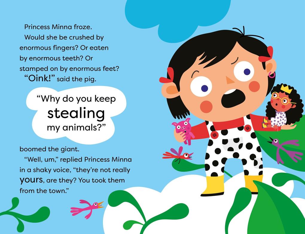 Weitere Ansicht: Princess Minna: The Giant Beanstalk | Kirsty Applebaum