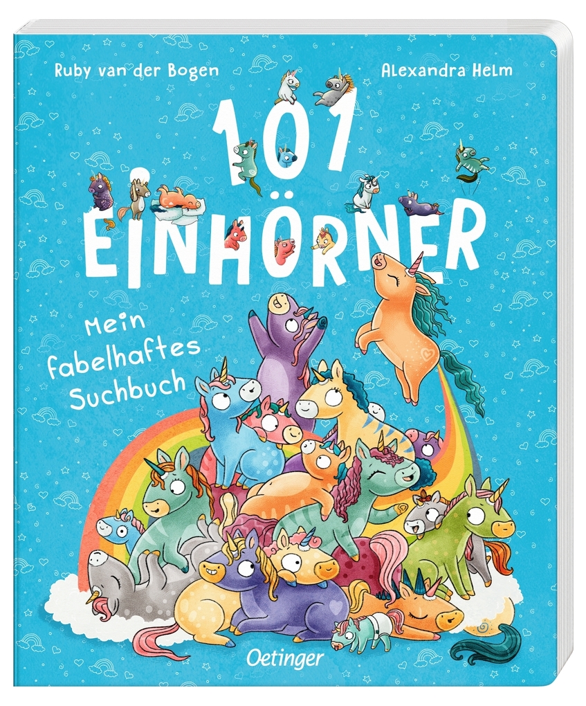 Weitere Ansicht: 101 Einhörner. Mein fabelhaftes Suchbuch | Ruby van der Bogen
