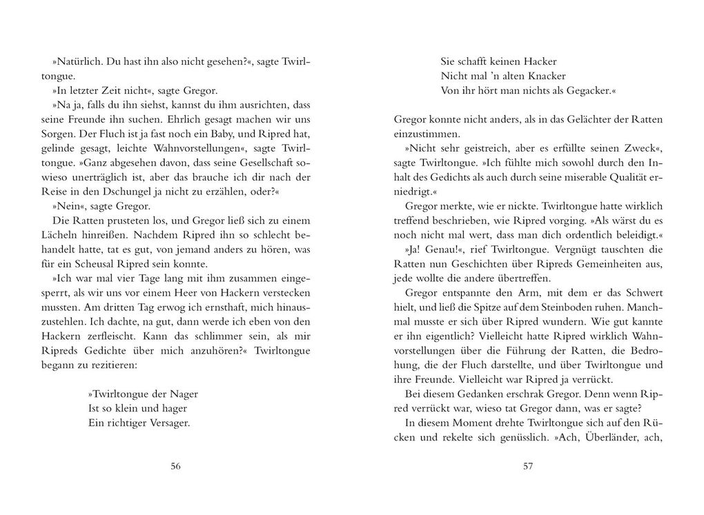 Weitere Ansicht: Gregor 4. Gregor und der Fluch des Unterlandes | Suzanne Collins