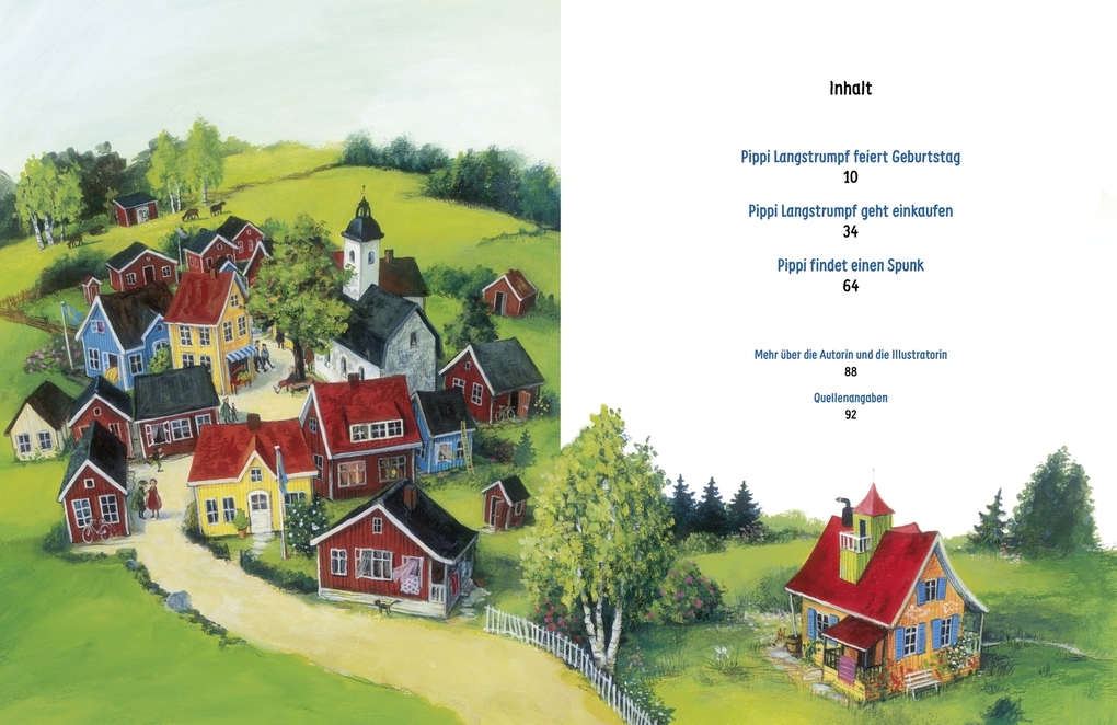 Weitere Ansicht: Das große Buch von Pippi Langstrumpf | Astrid Lindgren