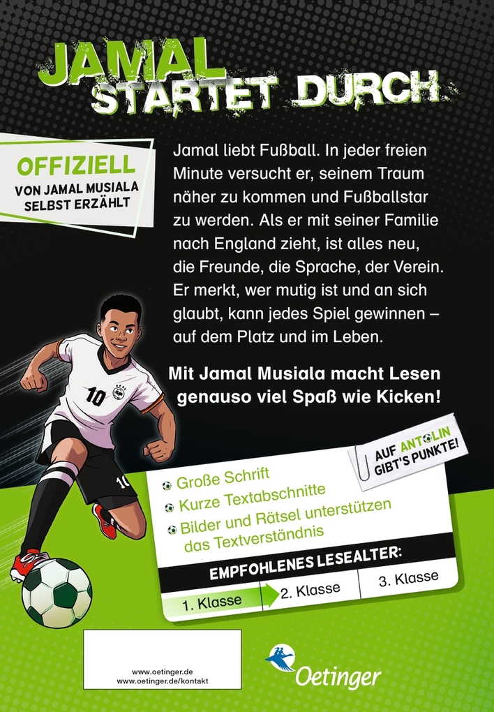 Weitere Ansicht: Jamal Musiala. Mein Fußball-Abenteuer beginnt | Jamal Musiala, Julien Wolff