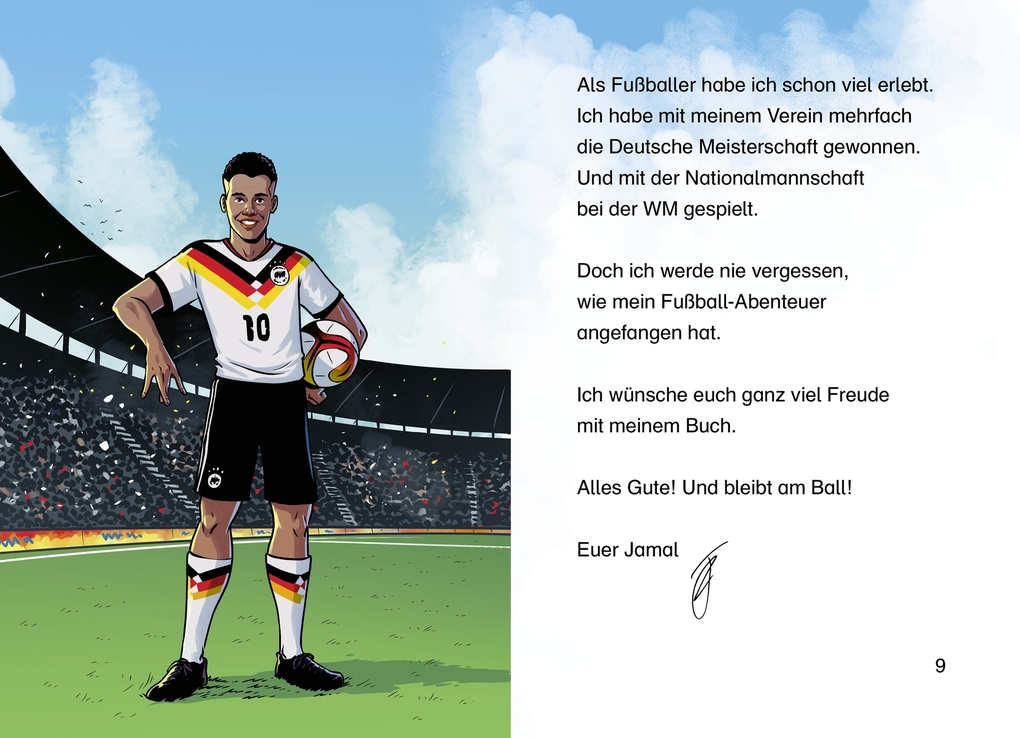 Weitere Ansicht: Jamal Musiala. Mein Fußball-Abenteuer beginnt | Jamal Musiala, Julien Wolff