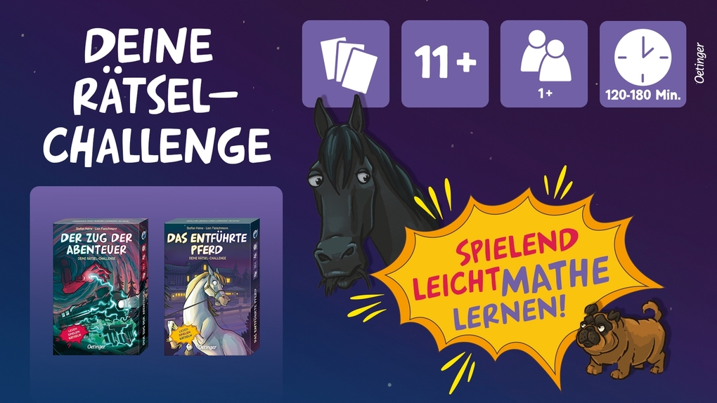 Weitere Ansicht: Deine Rätsel-Challenge. Das entführte Pferd | Stefan Heine